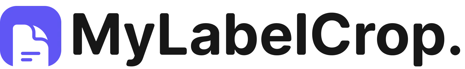 My Label Crop