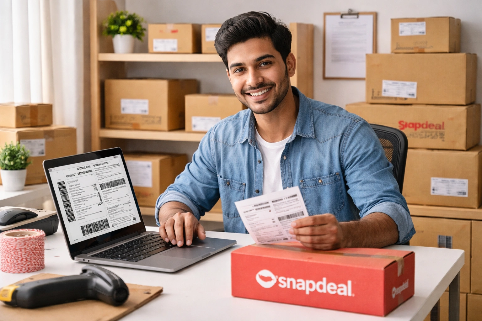 Snapdeal Label Crop Tool